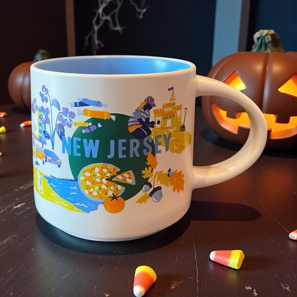 Starbucks Discovery Series New Jersey 14oz Ceramic Coffee Mug – 2024 EUC - Picture 1 of 8